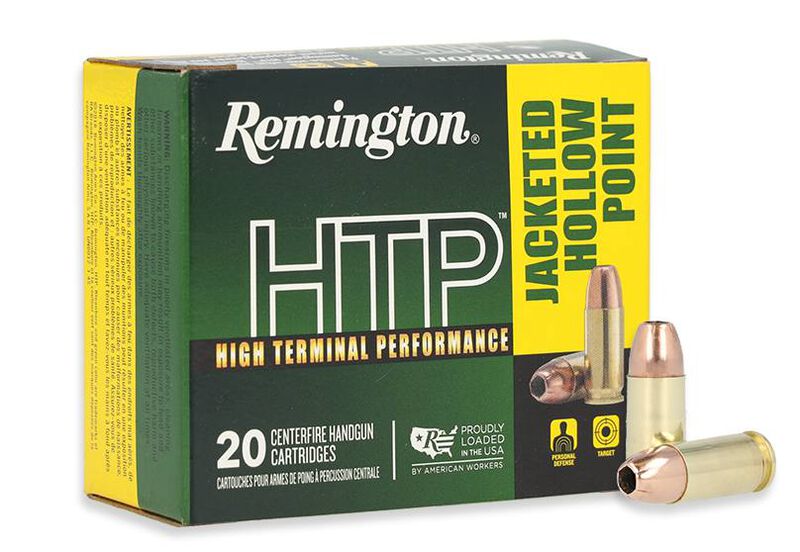 High Terminal Performance, 9mm Luger, 115 Grain, Jacketed Hollow Point, 1145 fps