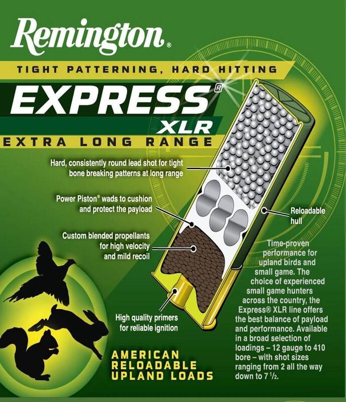 Express Extra Long Range, 28 Gauge, 7.5 Shot, 2-3/4 in, 3/4 oz, 1295 fps