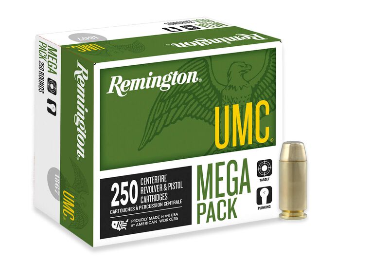 UMC Handgun, 40 S&amp;W, 165 Grain, Full Metal Jacket, 1150 fps
