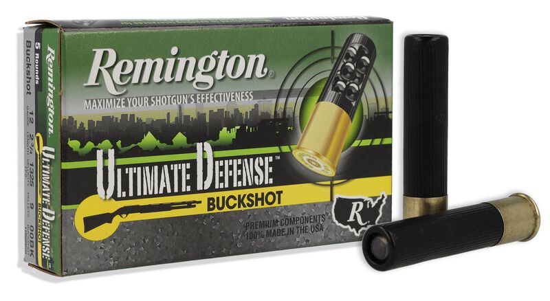 Ultimate Defense Shotshell, 410 Bore, 000 Buck Shot, 2-1/2 in, 1225 fps