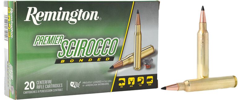 Premier Scirocco, 300 Rem Ultra Mag, 180 Grain, Swift Scirocco Bonded, 3250 fps