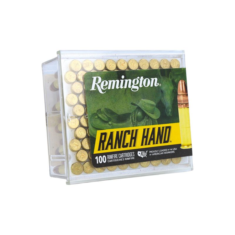 Ranch Hand, 22 LR, 40 Grain, Copper Plated Round Nose, 1255 fps