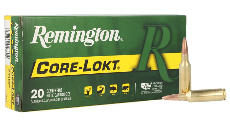 Core-Lokt, 7mm Rem SAUM, 150 Grain, Pointed Soft Point Core Lokt, 3110 fps