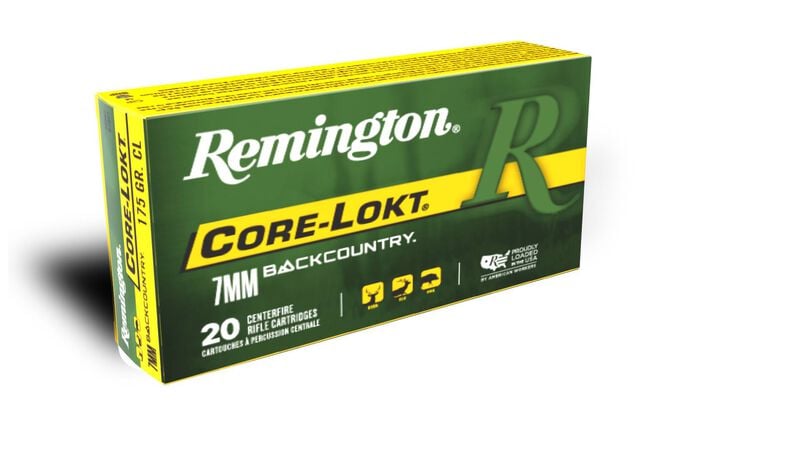 Core-Lokt, 7mm Backcountry, 175 Grain, Jacketed Soft Point, 3100 fps