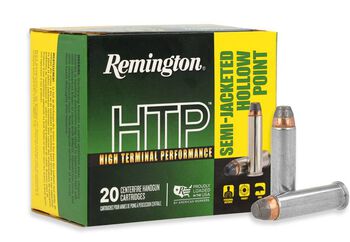 High Terminal Performance, 357 Magnum, 125 Grain, Semi-Jacketed Hollow Point, 1450 fps