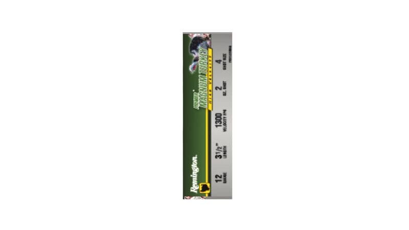 Premier Magnum Turkey High Velocity, 12 Gauge, 4 Shot, 3-1/2 in, 2 oz, 1300 fps