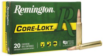Core-Lokt, 338 Rem Ultra Mag, 250 Grain, Pointed Soft Point Core Lokt, 2860 fps