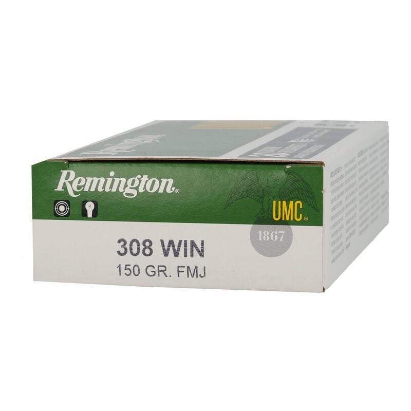 UMC Centerfire Rifle, 308 Win, 150 Grain, Full Metal Jacket, 2820 fps