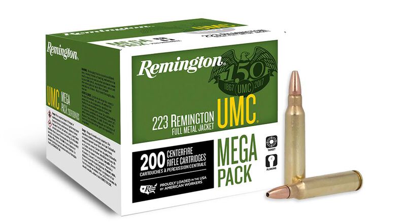UMC Centerfire Rifle, 223 Rem, 45 Grain, Jacketed Hollow Point, 3550 fps