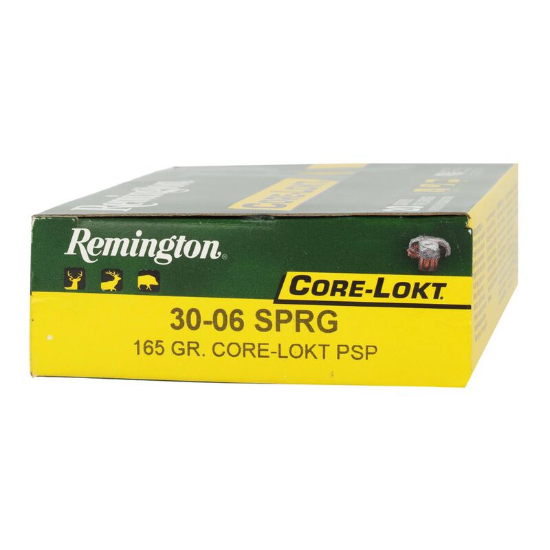 Core-Lokt, 30-06 Springfield, 165 Grain, Pointed Soft Point Core Lokt, 2800 fps