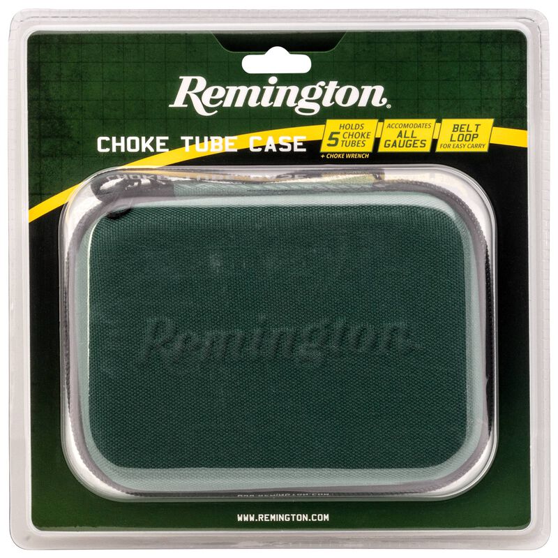 Remington Choke Tube Case - Hard Side, Green, 1000 denier Codura