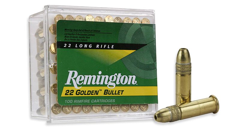 22 Golden Bullet, 22 LR, 36 Grain, Brass Plated Hollow Point, 1280 fps