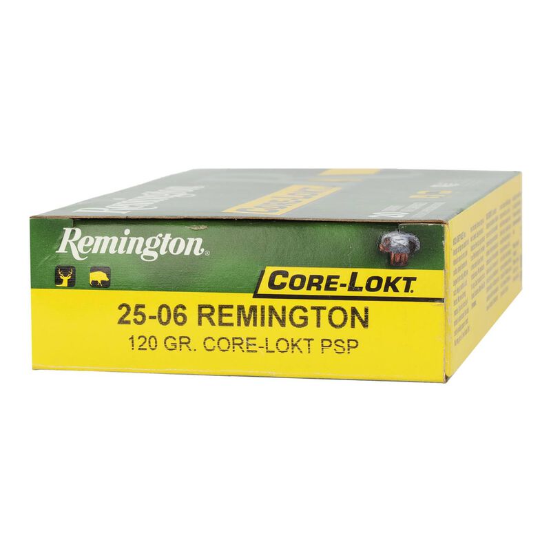 Core-Lokt, 25-06 Rem, 120 Grain, Pointed Soft Point Core Lokt, 2990 fps
