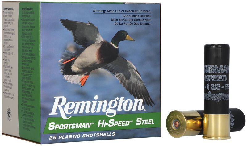 Sportsman Hi-Speed Steel, 10 Gauge, BB Shot, 3-1/2 in, 1 3/8 oz, 1500 fps