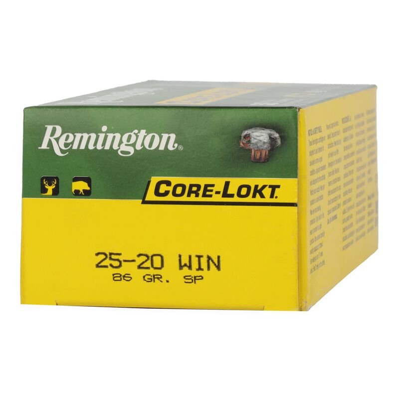 Core-Lokt, 25-20 Win, 86 Grain, Pointed Soft Point Core Lokt, 1460 fps