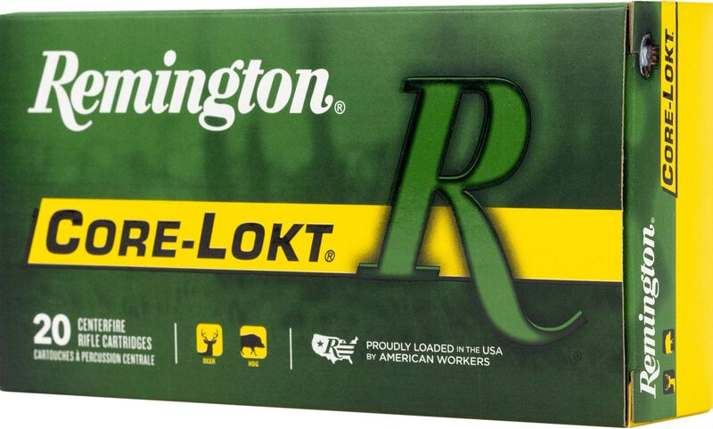 Core-Lokt, 7mm-08 Rem, 140 Grain, Pointed Soft Point Core Lokt, 2860 fps