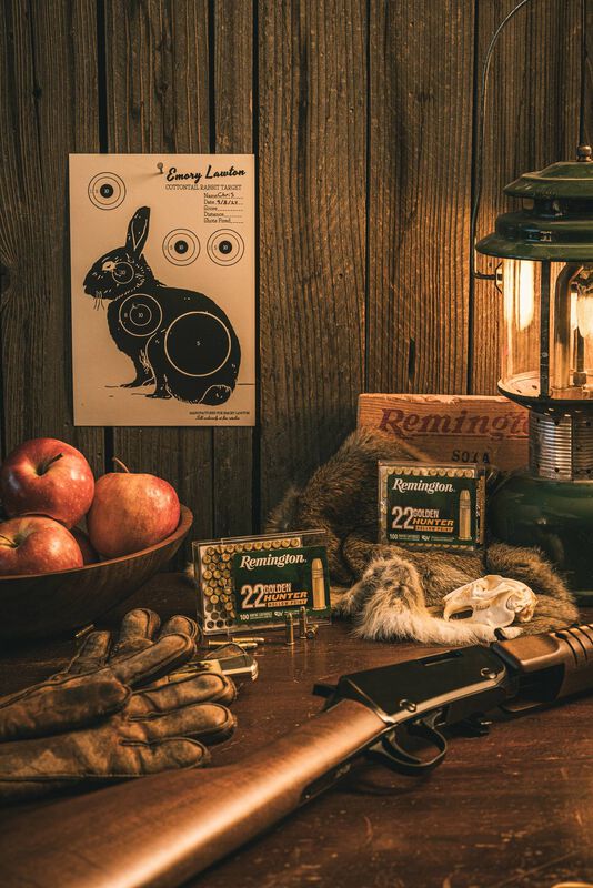 Golden Hunter, 22 LR, 40 Grain, Plated Hollow Point, 1255 fps