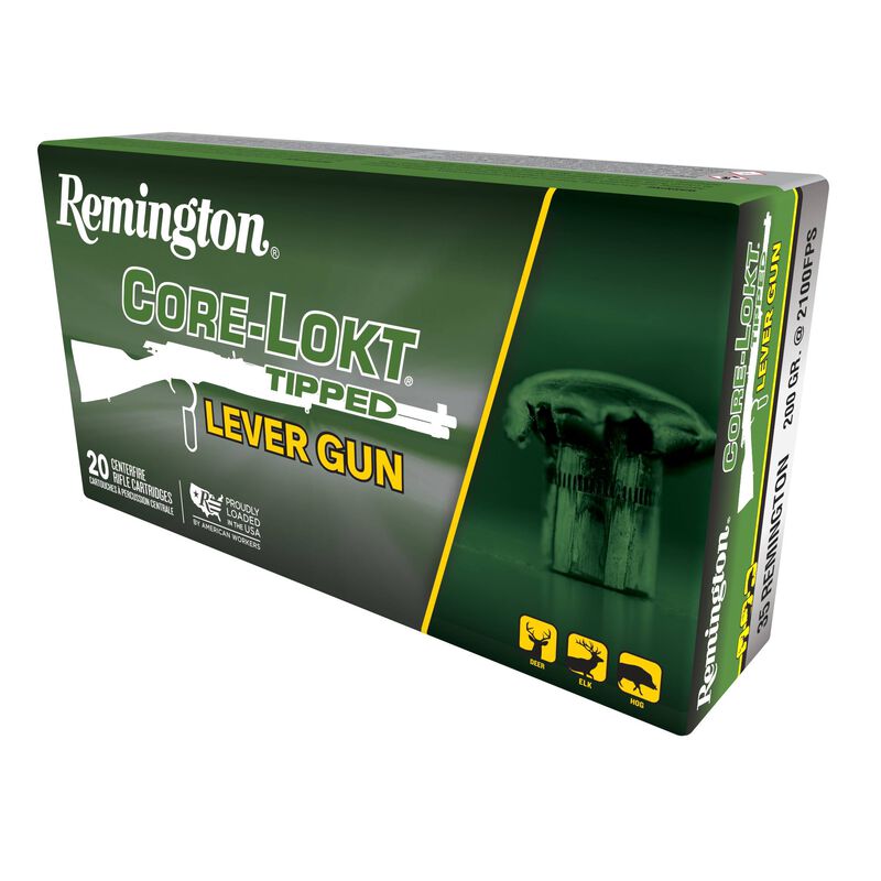 Core-Lokt Tipped Lever Gun, 35 Rem, 200 Grain, Core-Lokt Tipped, 2100 fps