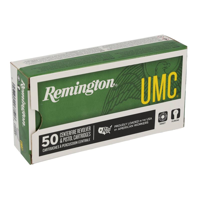 UMC Handgun, 380 Auto, 95 Grain, Full Metal Jacket, 955 fps