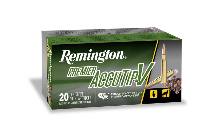 Premier AccuTip-V, 222 Rem, 50 Grain, AccuTip-V, 3140 fps