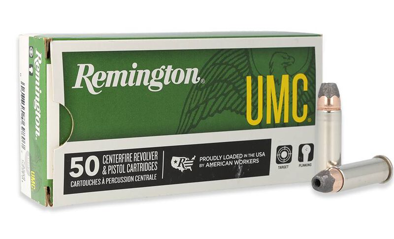 UMC Handgun, 38 Special +P, 125 Grain, Semi-Jacketed Hollow Point, 945 fps