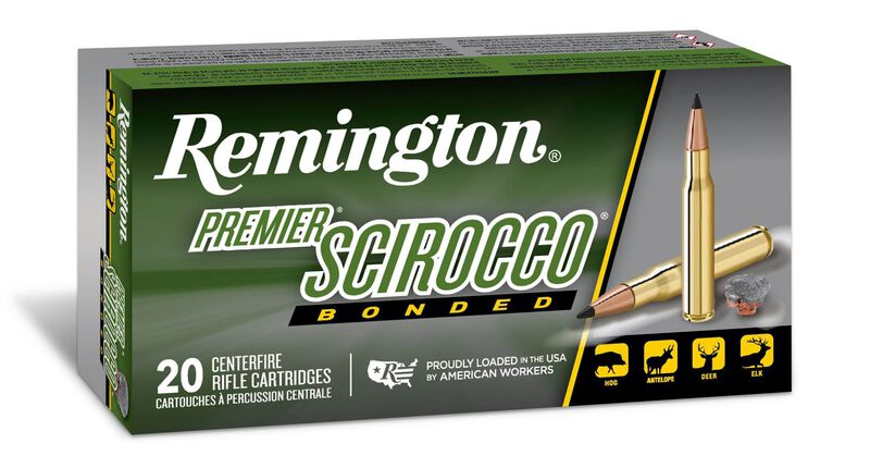 Premier Scirocco, 7mm Rem Mag, 150 Grain, Swift Scirocco Bonded, 3110 fps
