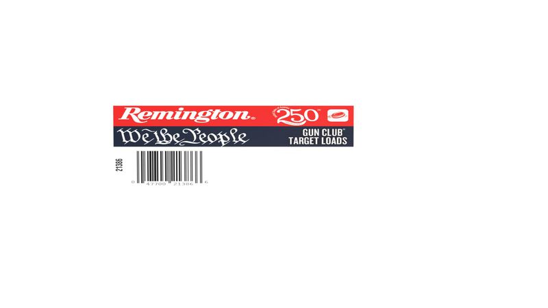 We the People Shotshell, 12 Gauge, 8 Shot, 2-3/4 in, 1 1/8 oz, 1145 fps