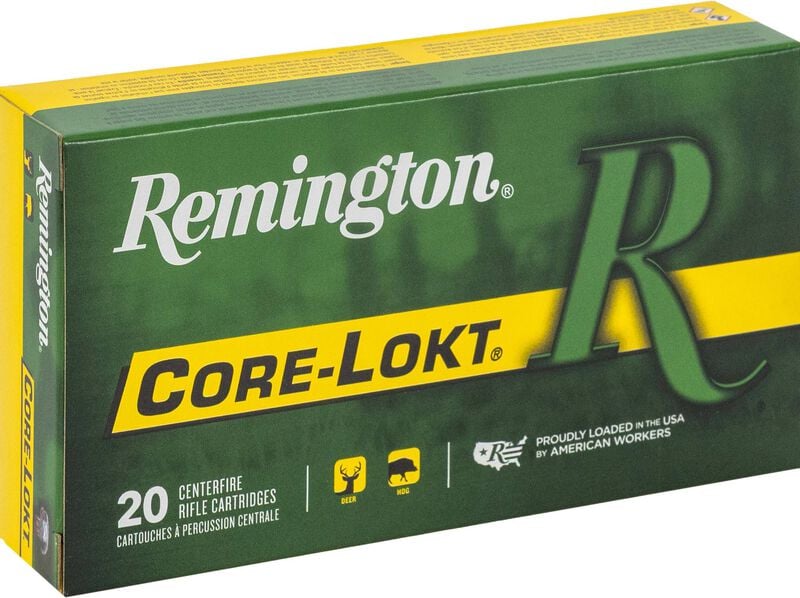 Core-Lokt, 7mm-08 Rem, 140 Grain, Pointed Soft Point Core Lokt, 2860 fps