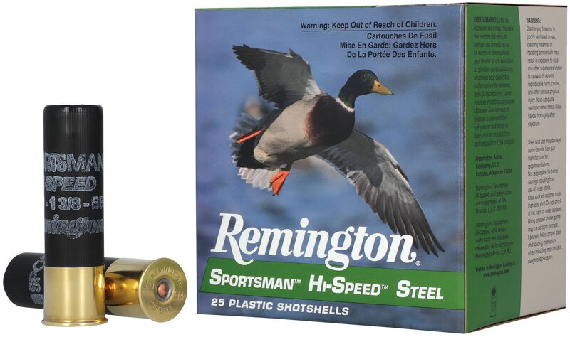 Sportsman Hi-Speed Steel, 10 Gauge, BB Shot, 3-1/2 in, 1 3/8 oz, 1500 fps