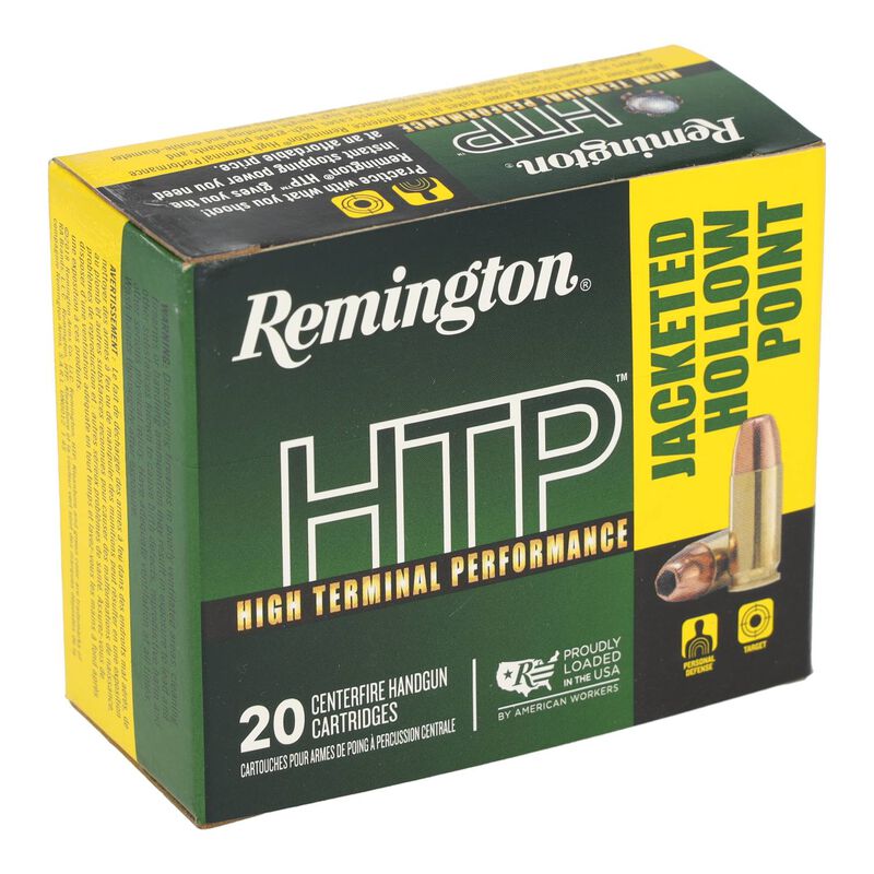 High Terminal Performance, 9mm Luger, 147 Grain, Jacketed Hollow Point, 990 fps