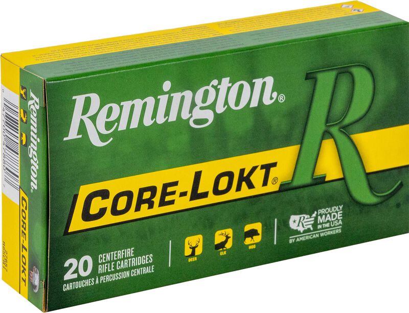 Core-Lokt, 6.5 Creedmoor, 140 Grain, Pointed Soft Point Core Lokt, 2700 fps