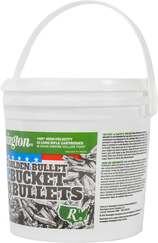 22 Golden Bullet, 22 LR, 36 Grain, Brass Plated Hollow Point, 1280 fps