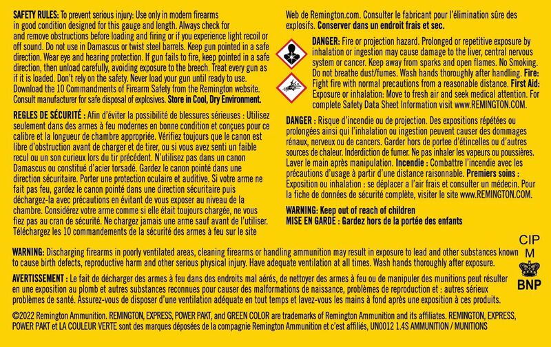 Express Buckshot, 12 Gauge, 00 Buck Shot, 2-3/4 in, 1325 fps