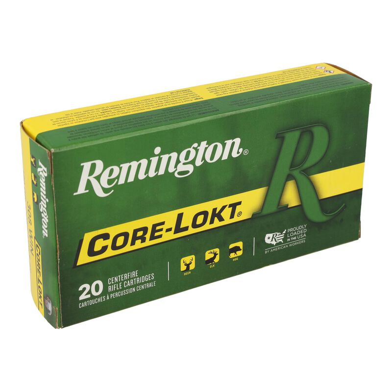 Core-Lokt, 308 Win, 180 Grain, Core-Lokt Soft Point, 2620 fps
