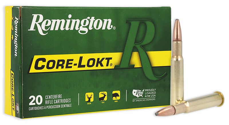 Core-Lokt, 30-40 Krag, 180 Grain, Pointed Soft Point Core Lokt, 2430 fps