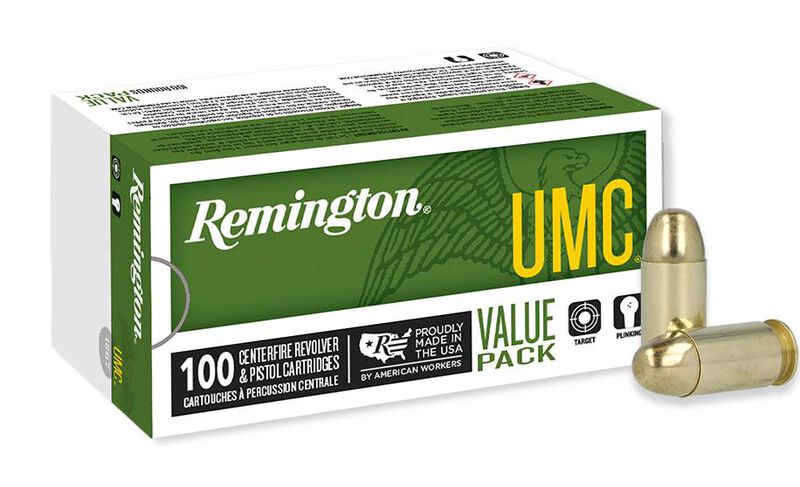 UMC Handgun, 45 Auto, 230 Grain, Full Metal Jacket, 835 fps