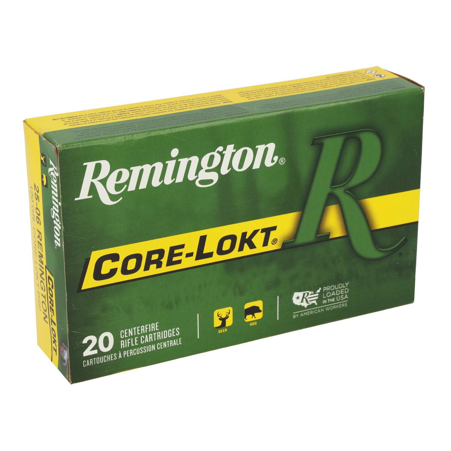 Buy Core-Lokt 25-06 Rem Ammo | 120 Grain, 2990 FPS | Remington