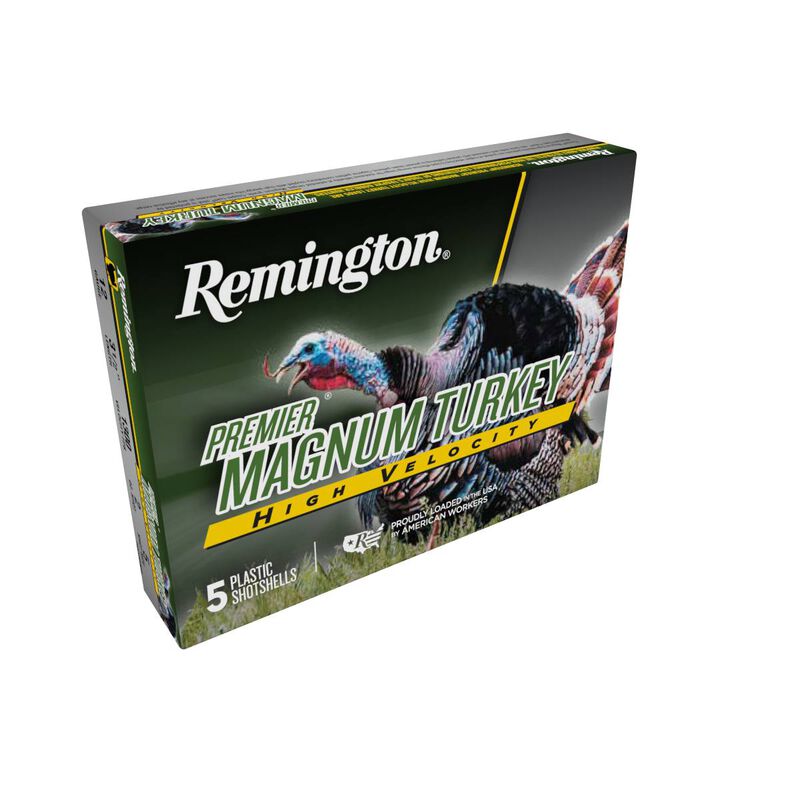 Premier Magnum Turkey High Velocity, 12 Gauge, 5 Shot, 3-1/2 in, 2 oz, 1300 fps