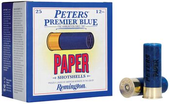 Peters Paper, 12 Gauge, 8 Shot, 2-3/4 in, 1 1/8 oz, 1145 fps