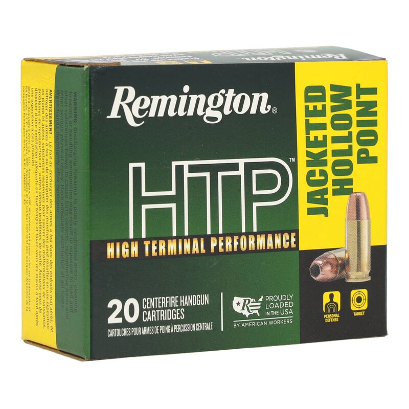 High Terminal Performance, 9mm Luger, 147 Grain, Jacketed Hollow Point, 990 fps