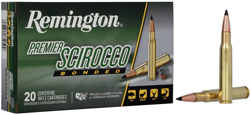 Premier Scirocco, 30-06 Springfield, 180 Grain, Swift Scirocco Bonded, 2700 fps