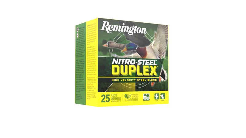 Nitro-Steel Duplex, 12 Gauge, BB and 2 Shot, 3 in, 1 1/4 oz, 1450 fps