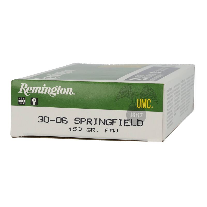 UMC Centerfire Rifle, 30-06 Springfield, 150 Grain, Full Metal Jacket, 2910 fps