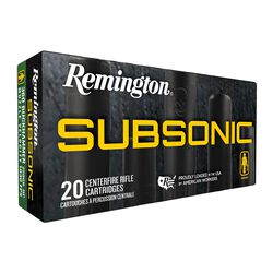Subsonic Rifle, 360 Buckhammer, 250 Grain, Bonded Hollow Point, 1030 fps
