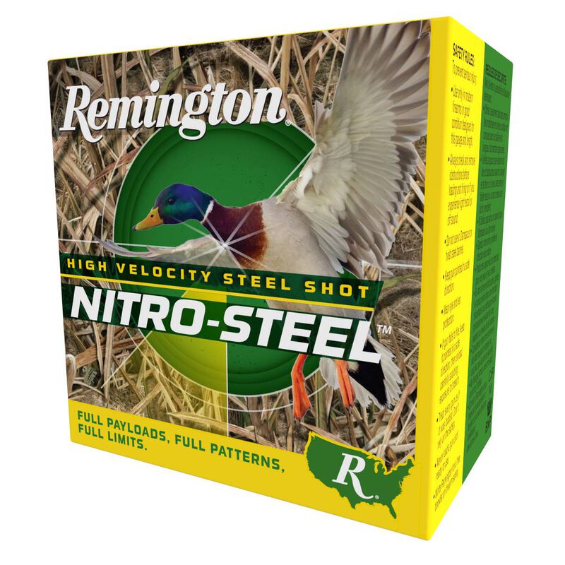Nitro-Steel, 12 Gauge, 4 Shot, 3 in, 1 1/4 oz, 1450 fps