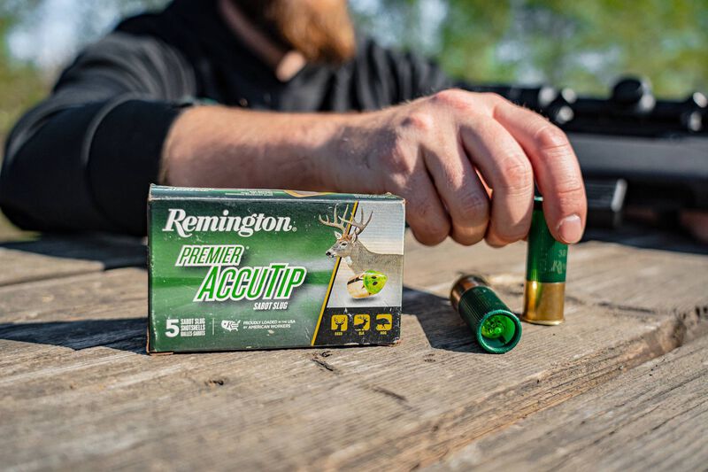 Accutip Sabot Slug, 12 Gauge, 385 Grain, 2-3/4 in, 1850 fps