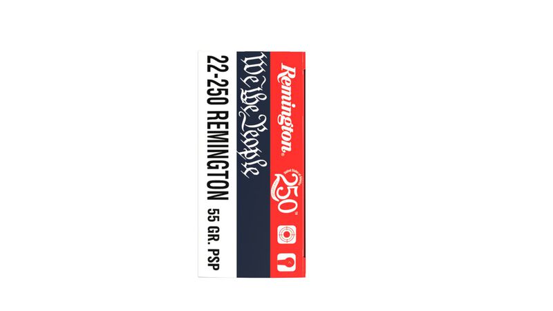 We the People Rifle, 22-250 Rem, 55 Grain, Pointed Soft Point, 3680 fps