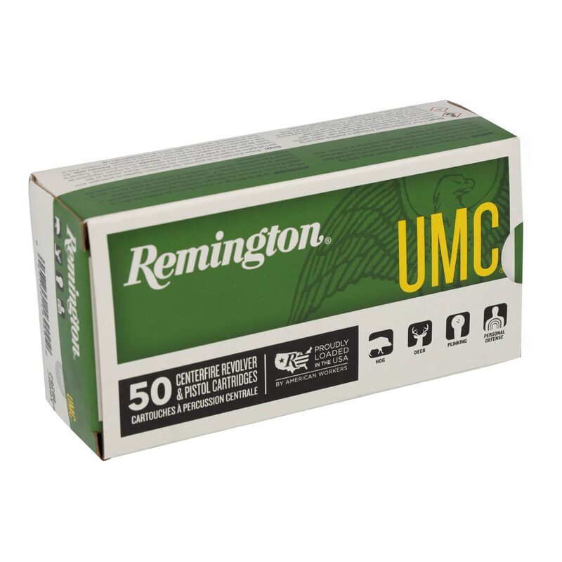 UMC Handgun, 357 Magnum, 125 Grain, Jacketed Soft Point, 1450 fps