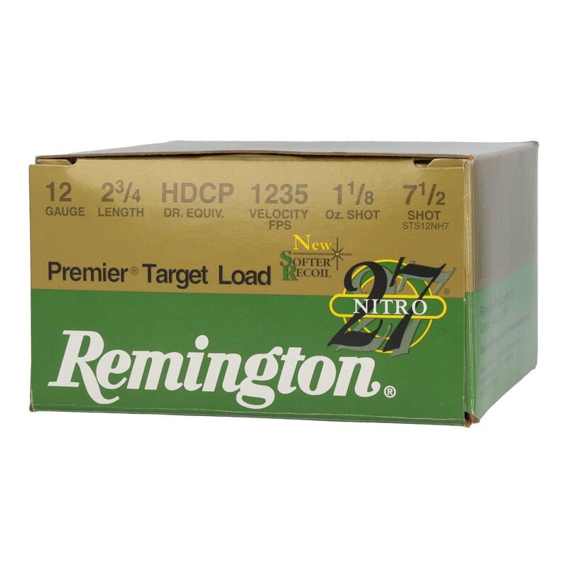 Nitro 27, 12 Gauge, 7.5 Shot, 2-3/4 in, 1 1/8 oz, 1235 fps