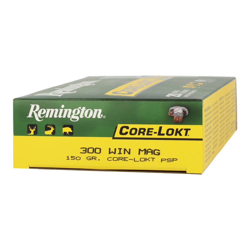 Core-Lokt, 300 Win Mag, 150 Grain, Pointed Soft Point Core Lokt, 3290 fps